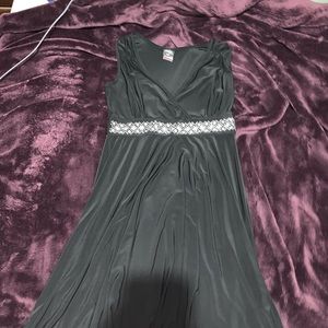 Black cocktail dress